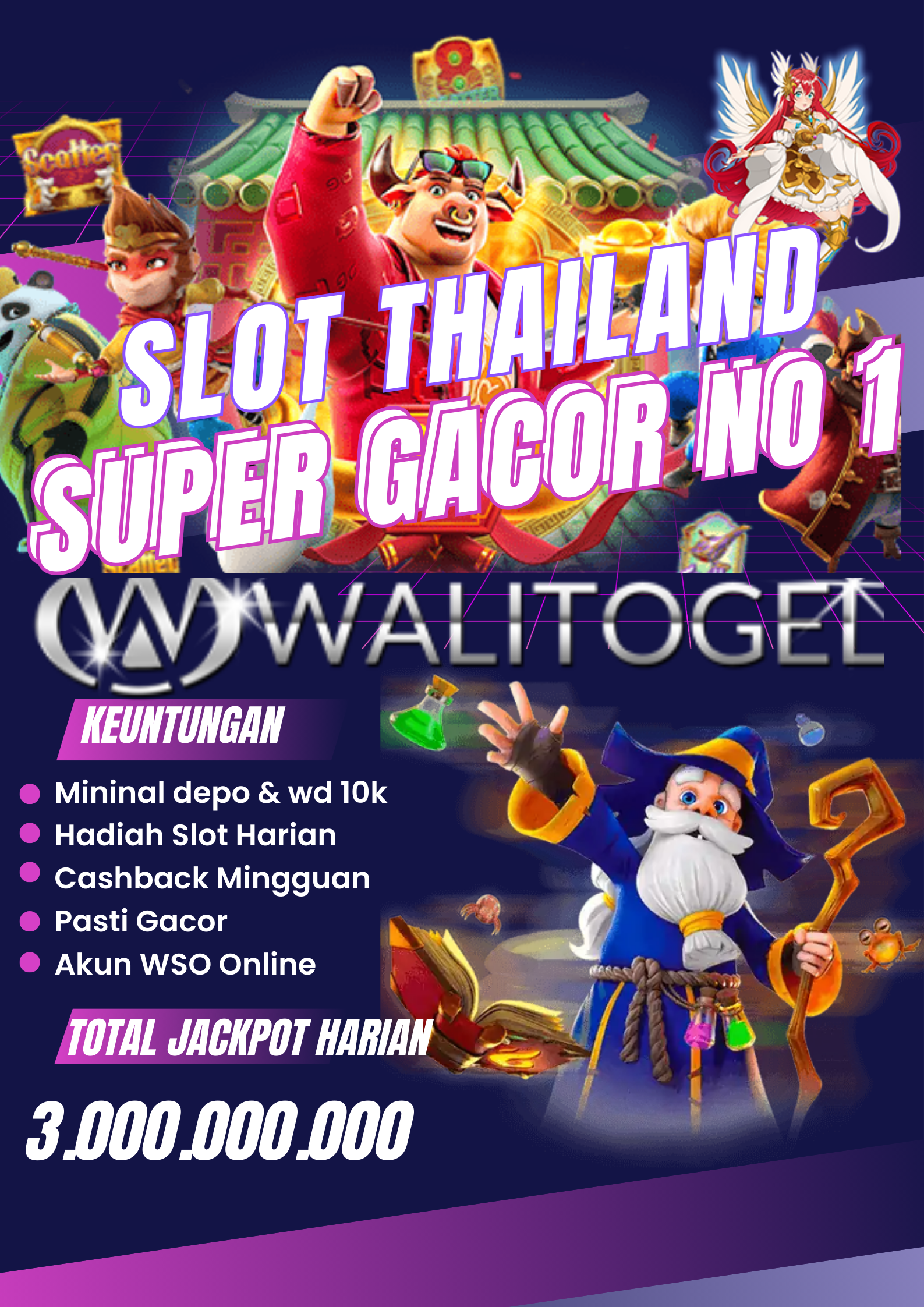 Situs Slot Resmi Server Thailand Super Gacor Gratis Akun Wso Slot Pragmatic Play